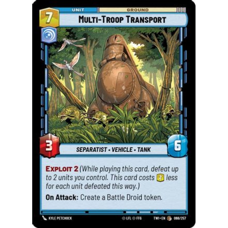 Multi-Troop Transport (066/257) - Twilight of the Republic
