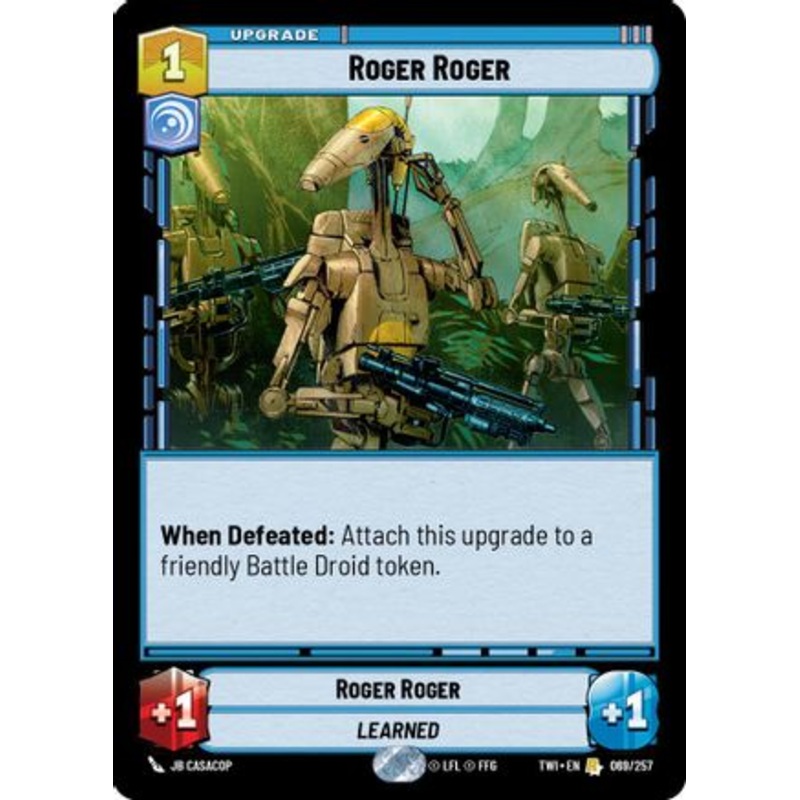 Roger Roger (069/257) - Twilight of the Republic Foil