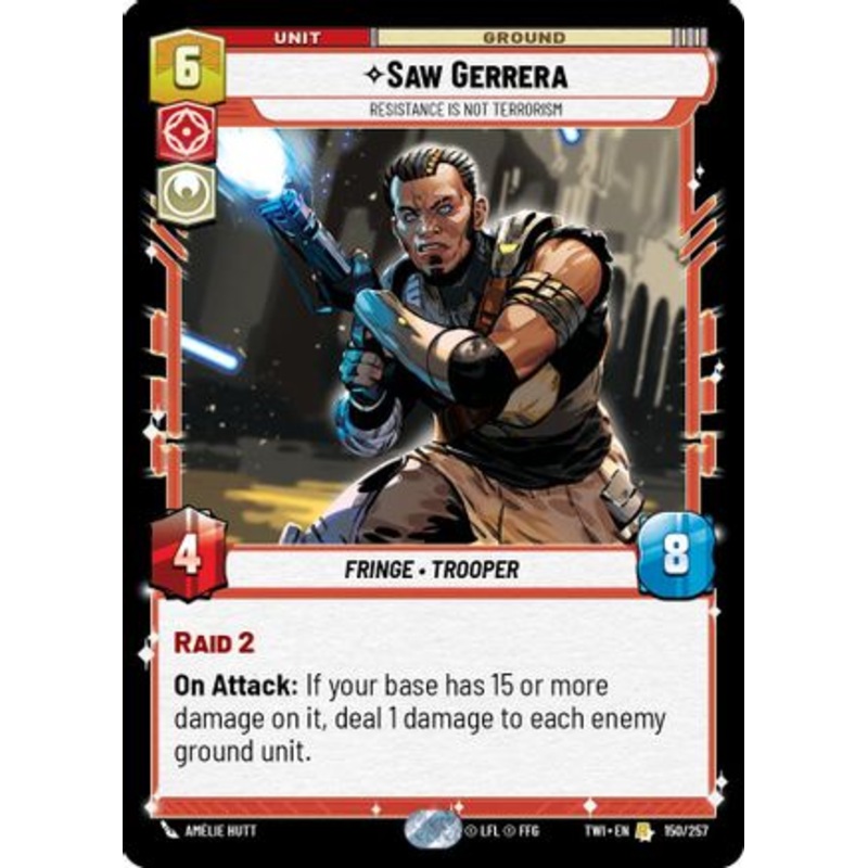 Saw Gerrera - Resistance is Not Terrorism (150/257) - Twilight of the Republic