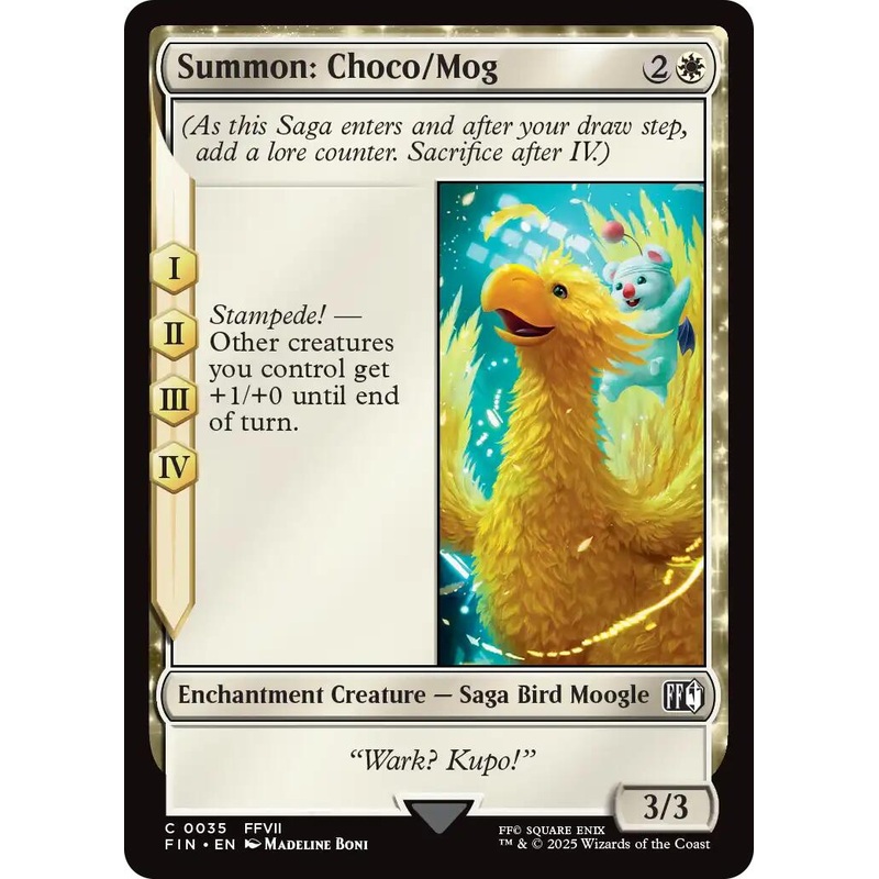 Summon: Choco/Mog [FIN - 35]