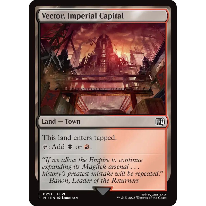 Vector, Imperial Capital [FIN - 291]