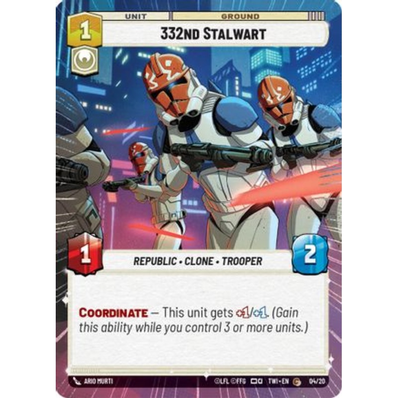 332nd Stalwart (Hyperspace) (04/20) - Twilight of the Republic Weekly Play Promos
