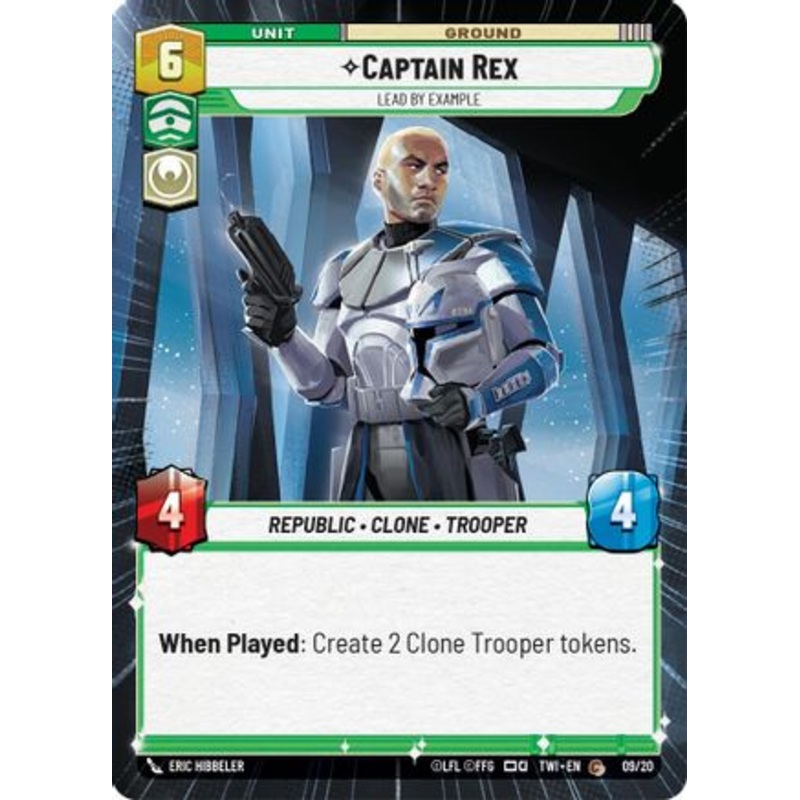 Captain Rex - Lead by Example (Hyperspace) (09/20) - Twilight of the Republic Weekly Play Promos