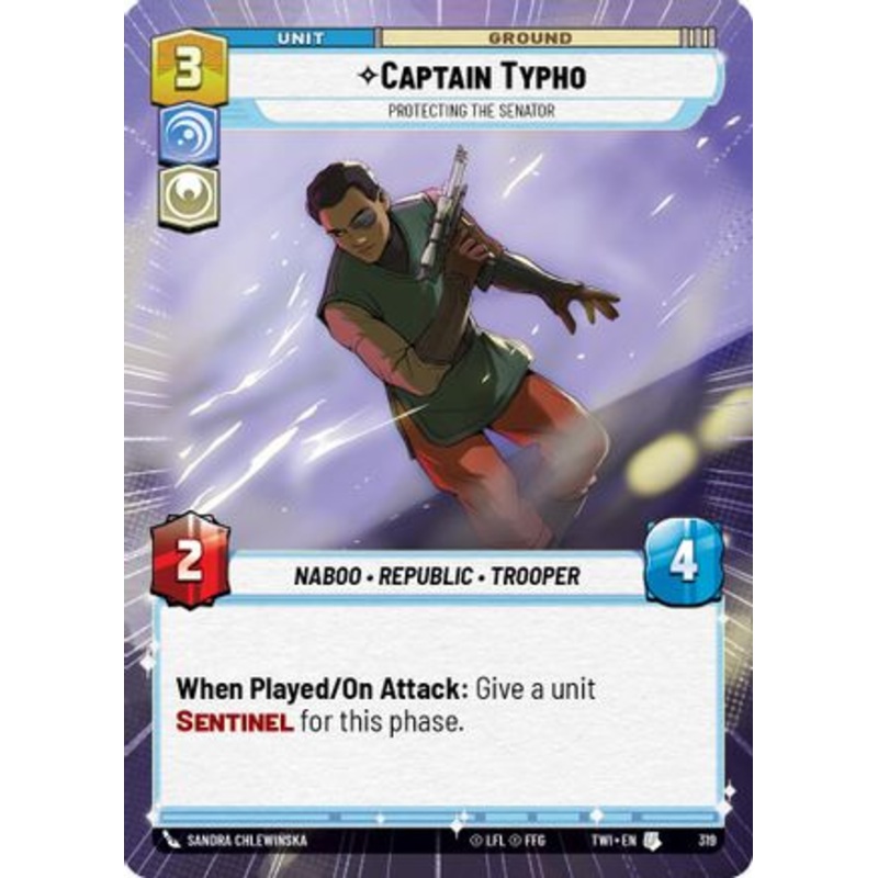 Captain Typho - Protecting the Senator (Hyperspace) (319) - Twilight of the Republic