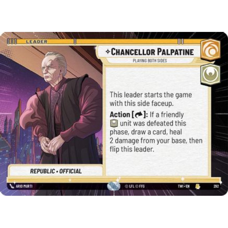 Chancellor Palpatine - Playing Both Sides (Hyperspace) (292) - Twilight of the Republic