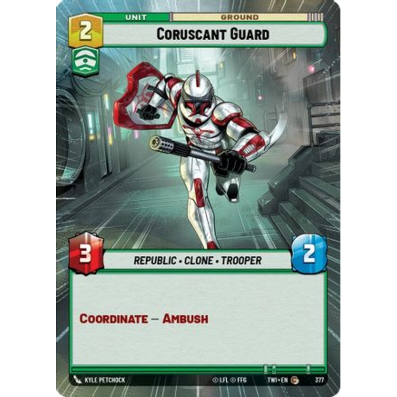 Coruscant Guard (Hyperspace) (377) - Twilight of the Republic