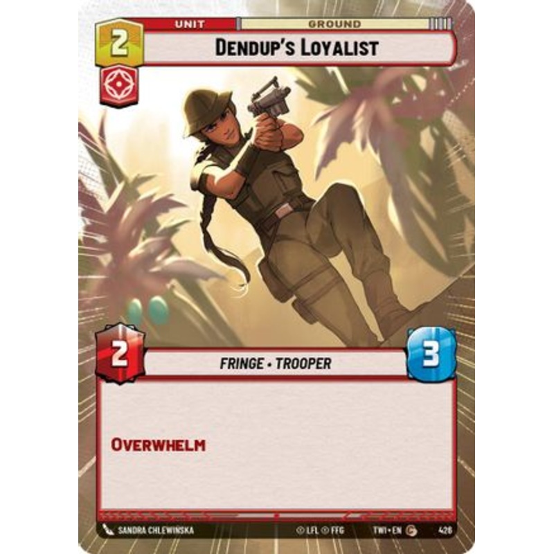 Dendup's Loyalist (Hyperspace) (426) - Twilight of the Republic Foil