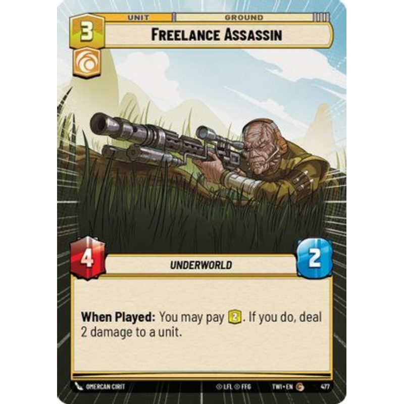 Freelance Assassin (Hyperspace) (477) - Twilight of the Republic