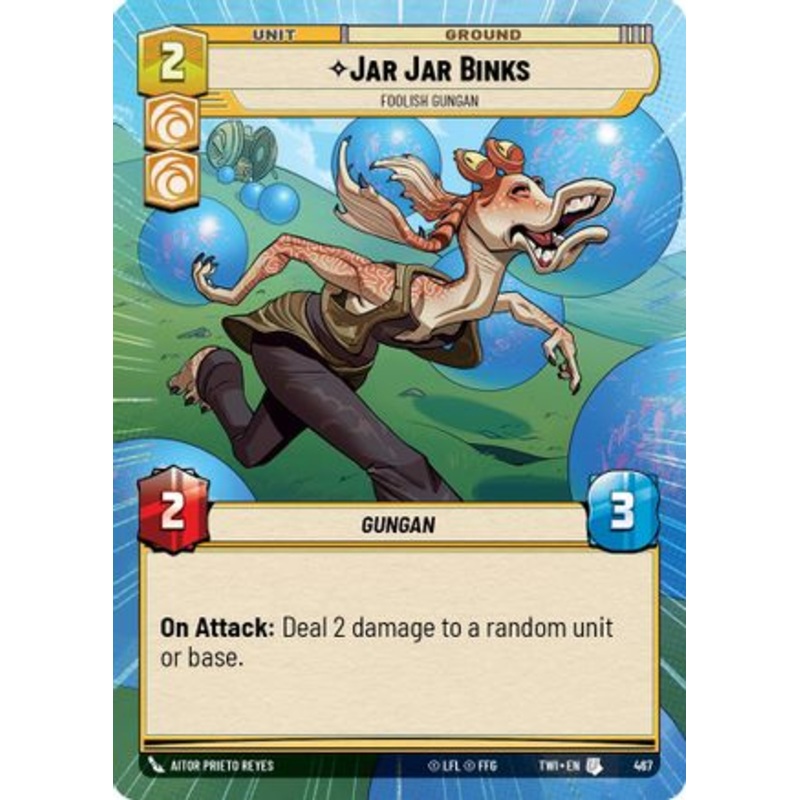 Jar Jar Binks - Foolish Gungan (Hyperspace) (467) - Twilight of the Republic