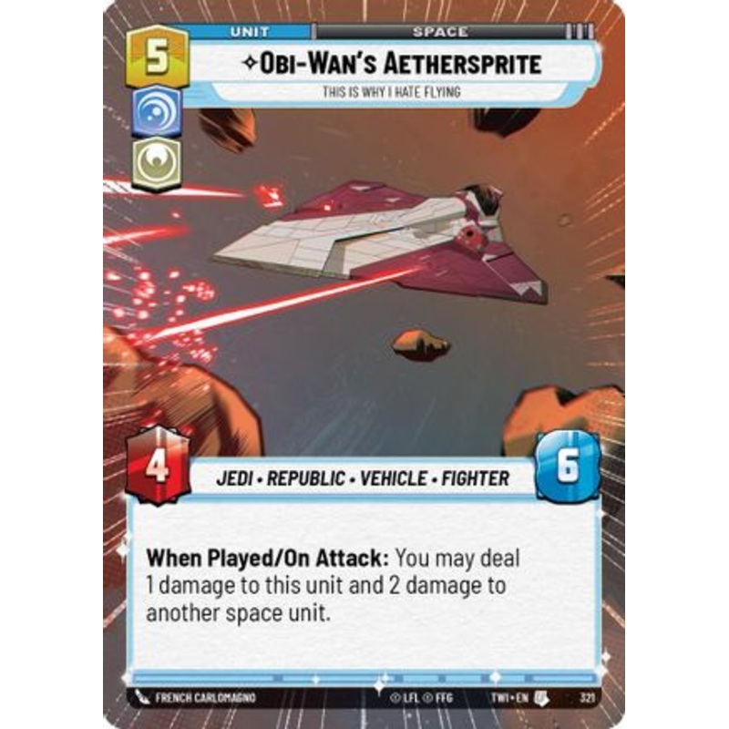 Obi-Wan's Aethersprite - This is Why I Hate Flying (Hyperspace) (321) - Twilight of the Republic