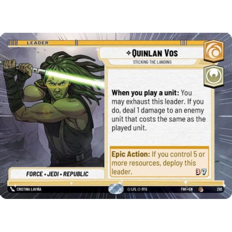 Quinlan Vos - Sticking the Landing (Hyperspace) (293) - Twilight of the Republic