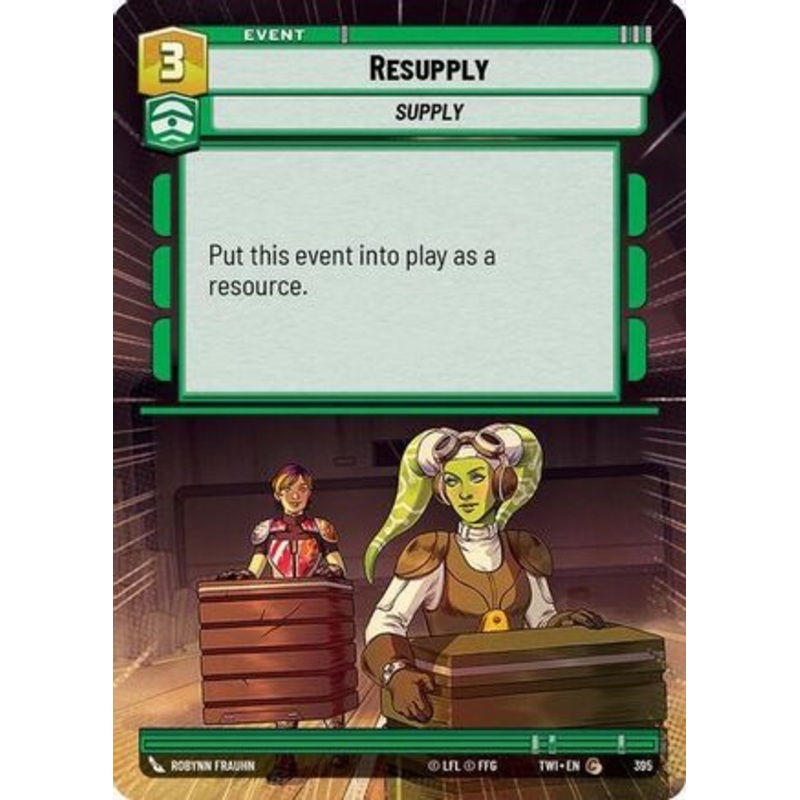 Resupply (Hyperspace) (395) - Twilight of the Republic Foil