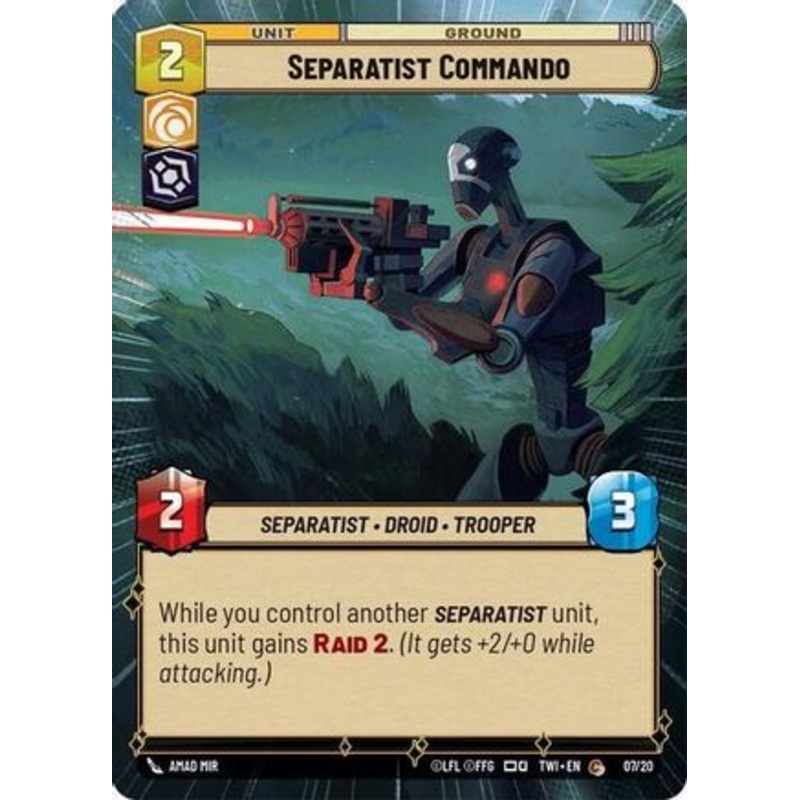 Separatist Commando (Hyperspace) (07/20) - Twilight of the Republic Weekly Play Promos
