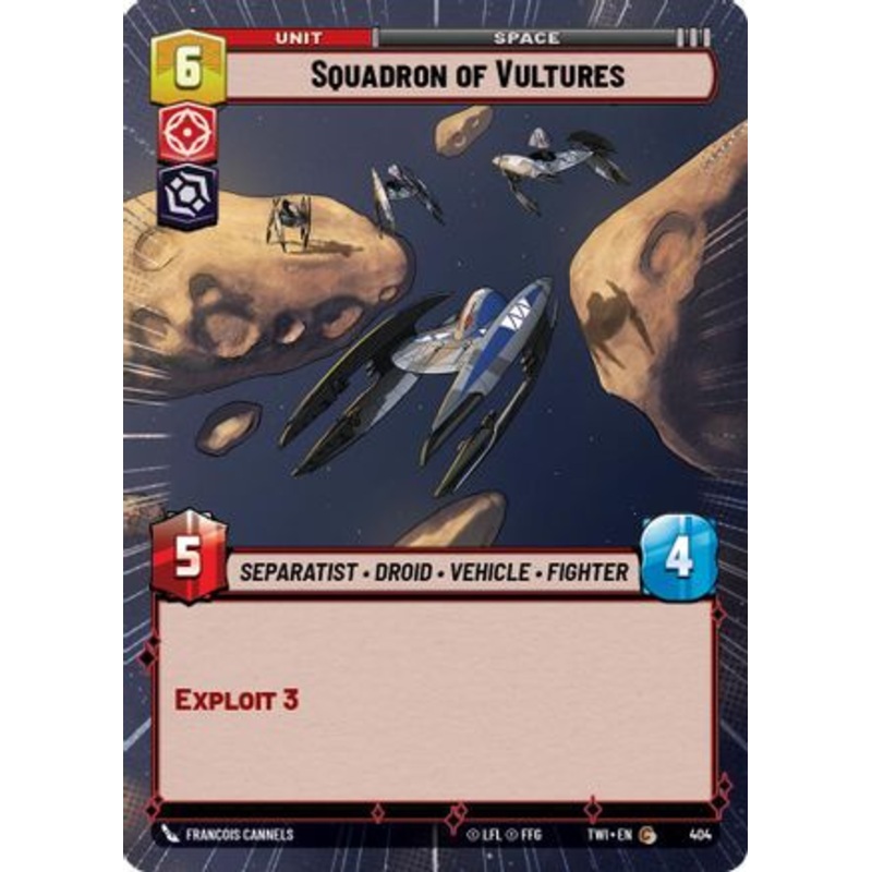 Squadron of Vultures (Hyperspace) (404) - Twilight of the Republic Foil