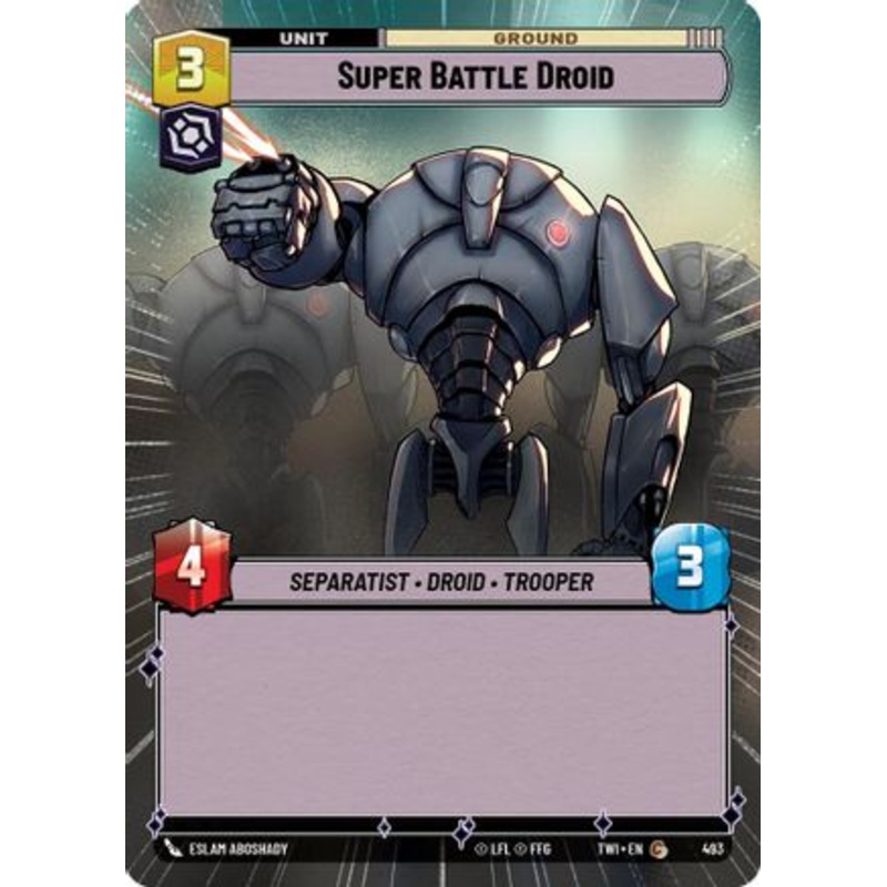 Super Battle Droid (Hyperspace) (493) - Twilight of the Republic Foil