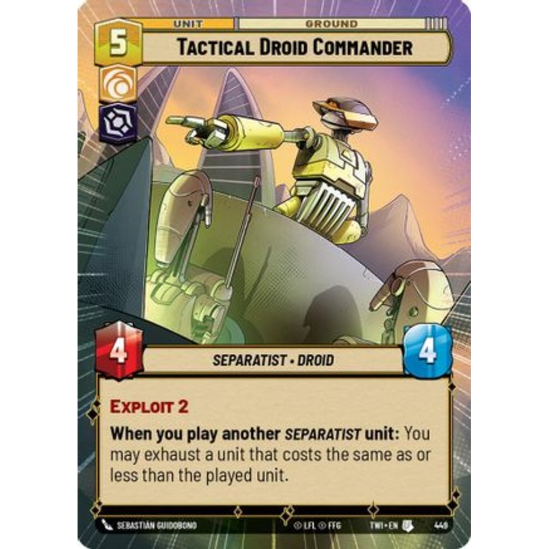 Tactical Droid Commander (Hyperspace) (449) - Twilight of the Republic