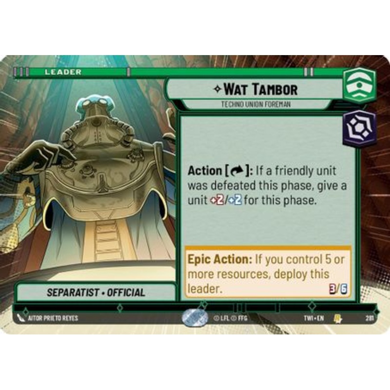 Wat Tambor - Techno Union Foreman (Hyperspace) (281) - Twilight of the Republic