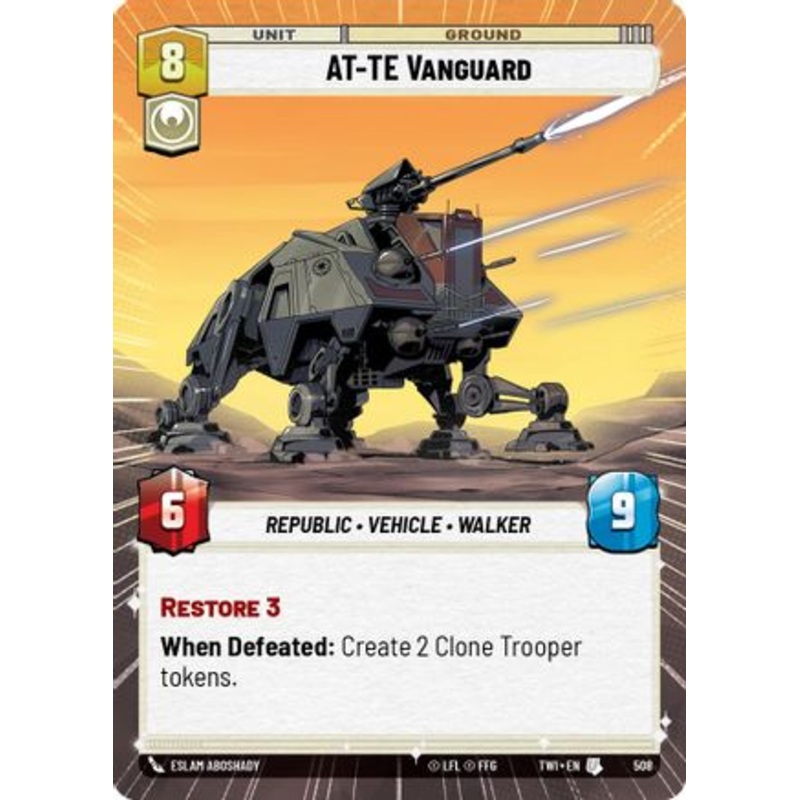 AT-TE Vanguard (Hyperspace) (508) - Twilight of the Republic