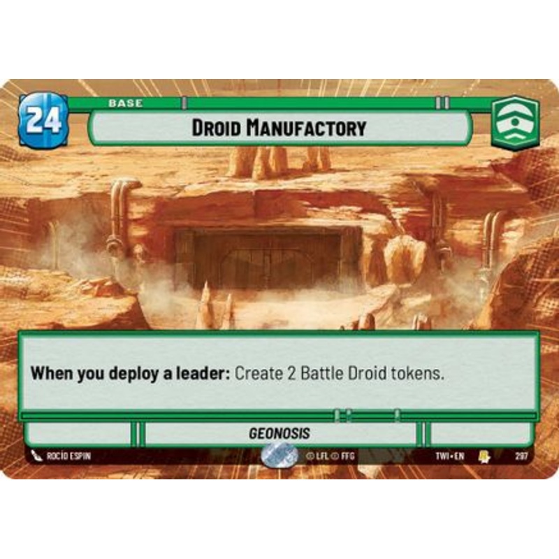 Droid Manufactory (Hyperspace) (297) - Twilight of the Republic Foil