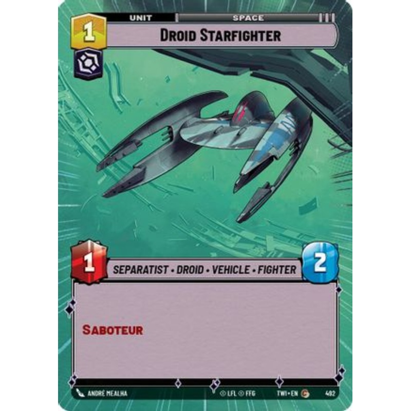Droid Starfighter (Hyperspace) (492) - Twilight of the Republic