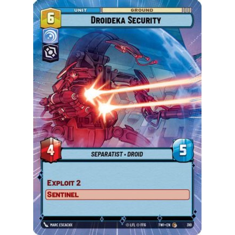 Droideka Security (Hyperspace) (310) - Twilight of the Republic Foil