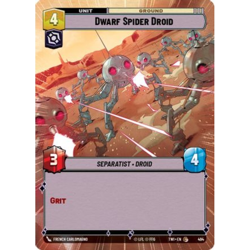 Dwarf Spider Droid (Hyperspace) (494) - Twilight of the Republic