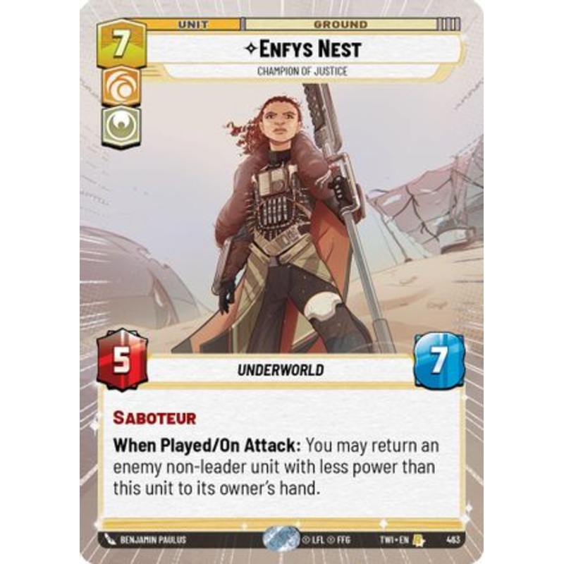 Enfys Nest - Champion of Justice (Hyperspace) (463) - Twilight of the Republic