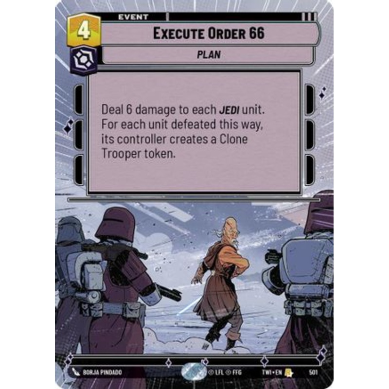 Execute Order 66 (Hyperspace) (501) - Twilight of the Republic Foil