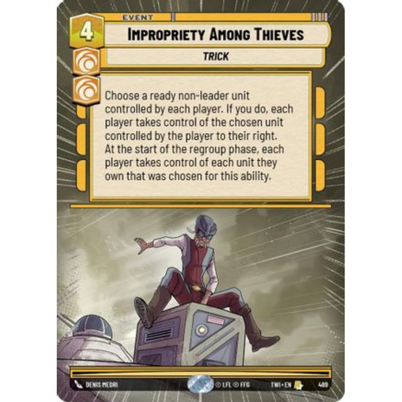 Impropriety Among Thieves (Hyperspace) (469) - Twilight of the Republic Foil