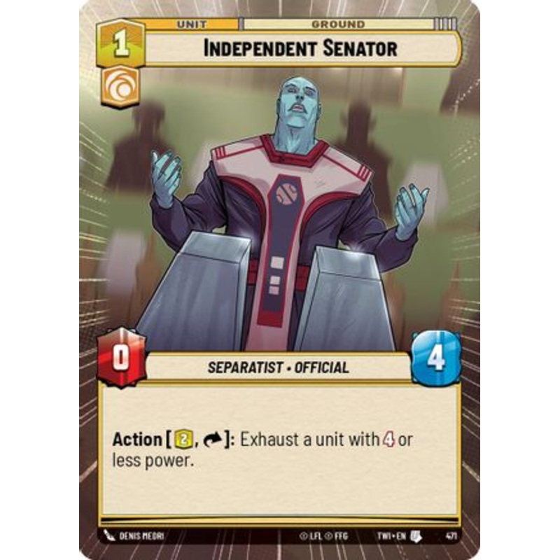 Independent Senator (Hyperspace) (471) - Twilight of the Republic