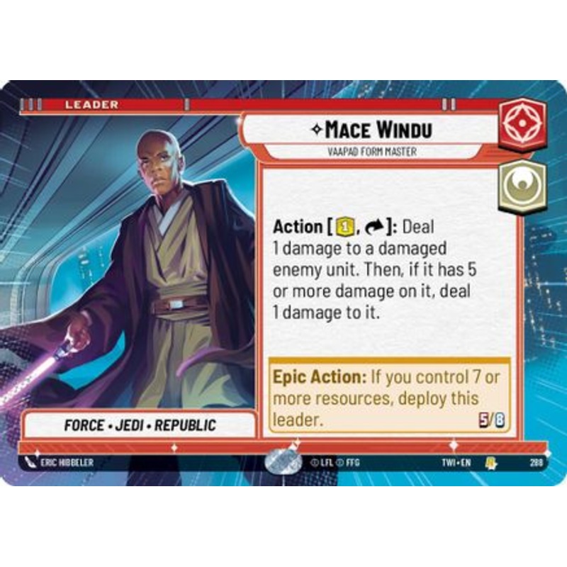 Mace Windu - Vaapad Form Master (Hyperspace) (288) - Twilight of the Republic