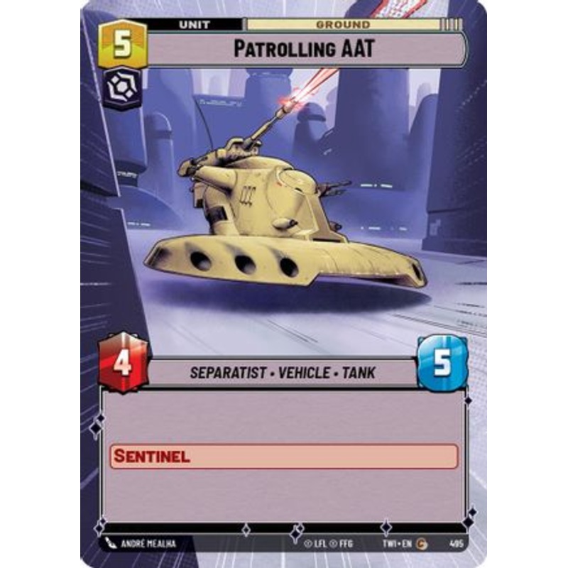 Patrolling AAT (Hyperspace) (495) - Twilight of the Republic