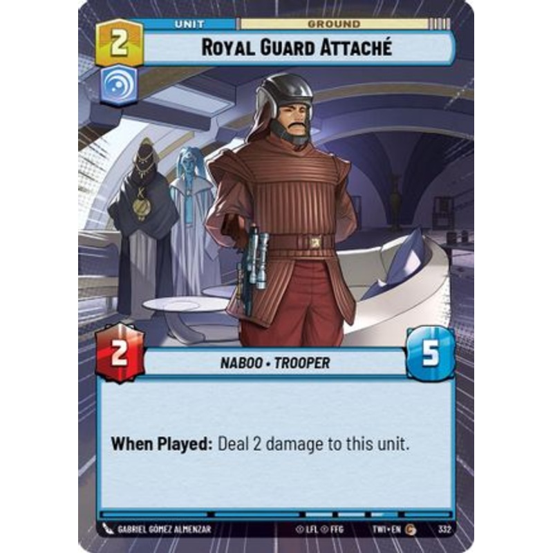 Royal Guard Attache (Hyperspace) (332) - Twilight of the Republic