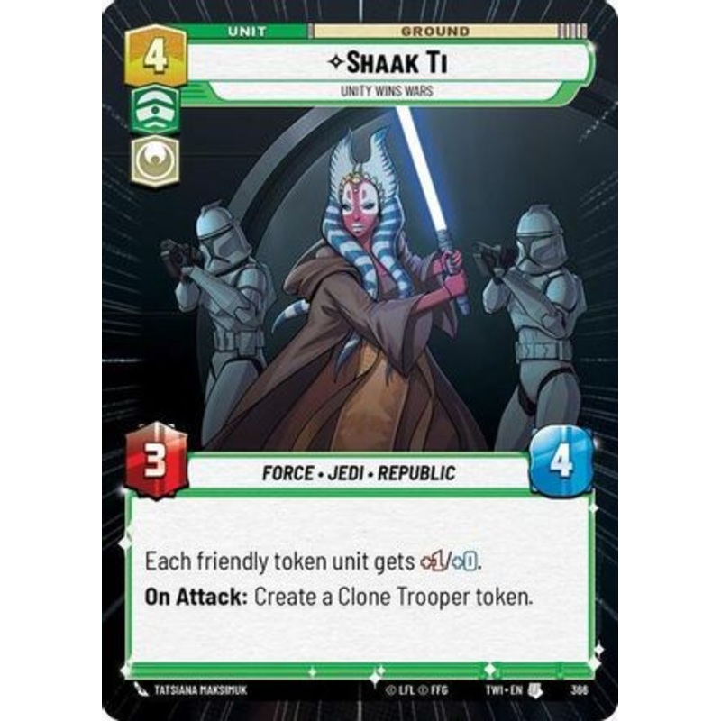 Shaak Ti - Unity Wins Wars (Hyperspace) (366) - Twilight of the Republic