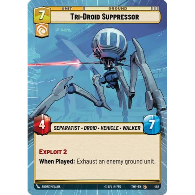 Tri-Droid Suppressor (Hyperspace) (482) - Twilight of the Republic