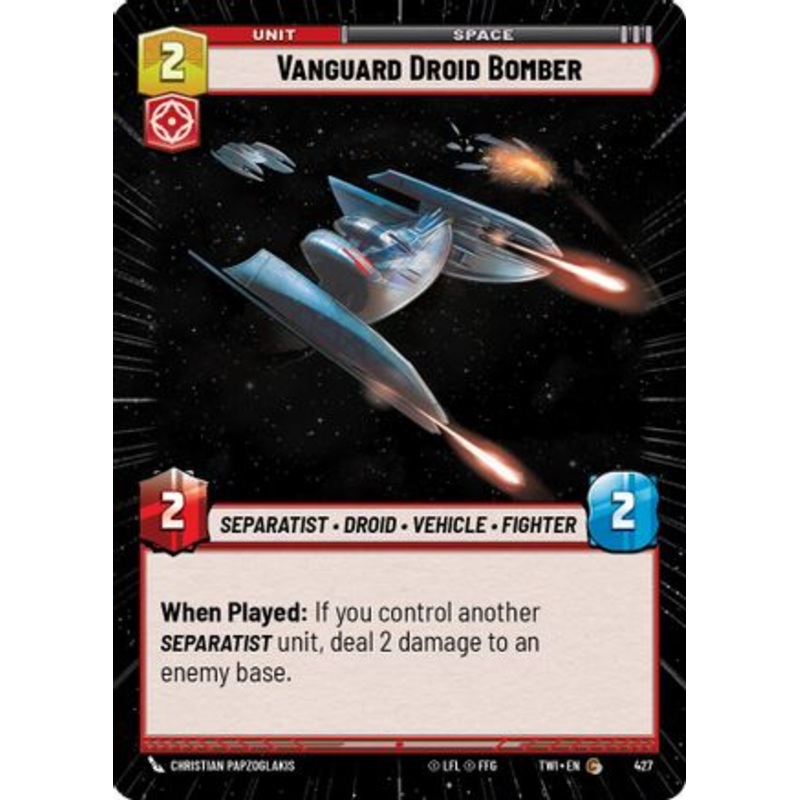 Vanguard Droid Bomber (Hyperspace) (427) - Twilight of the Republic