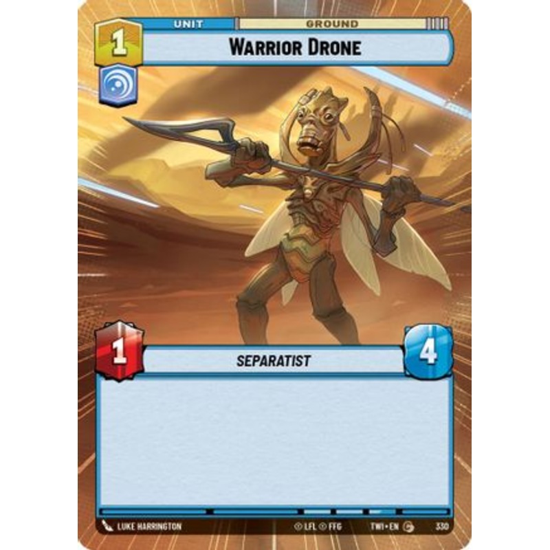 Warrior Drone (Hyperspace) (330) - Twilight of the Republic Foil