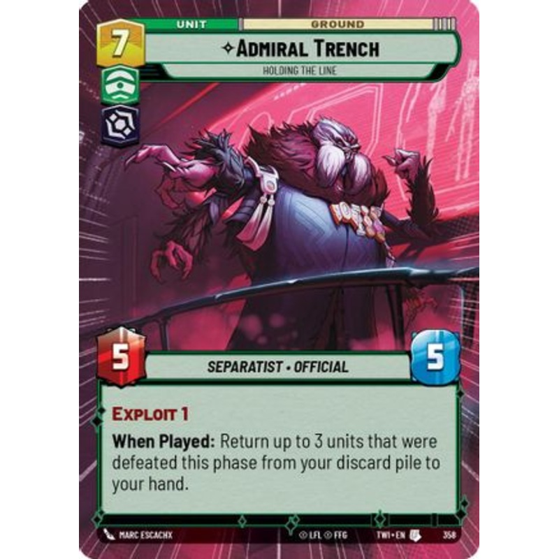 Admiral Trench - Holding the Line (Hyperspace) (358) - Twilight of the Republic