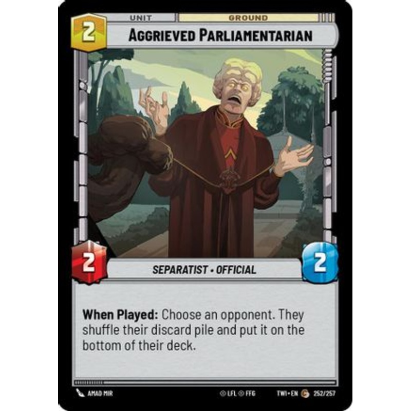 Aggrieved Parliamentarian (252/257) - Twilight of the Republic