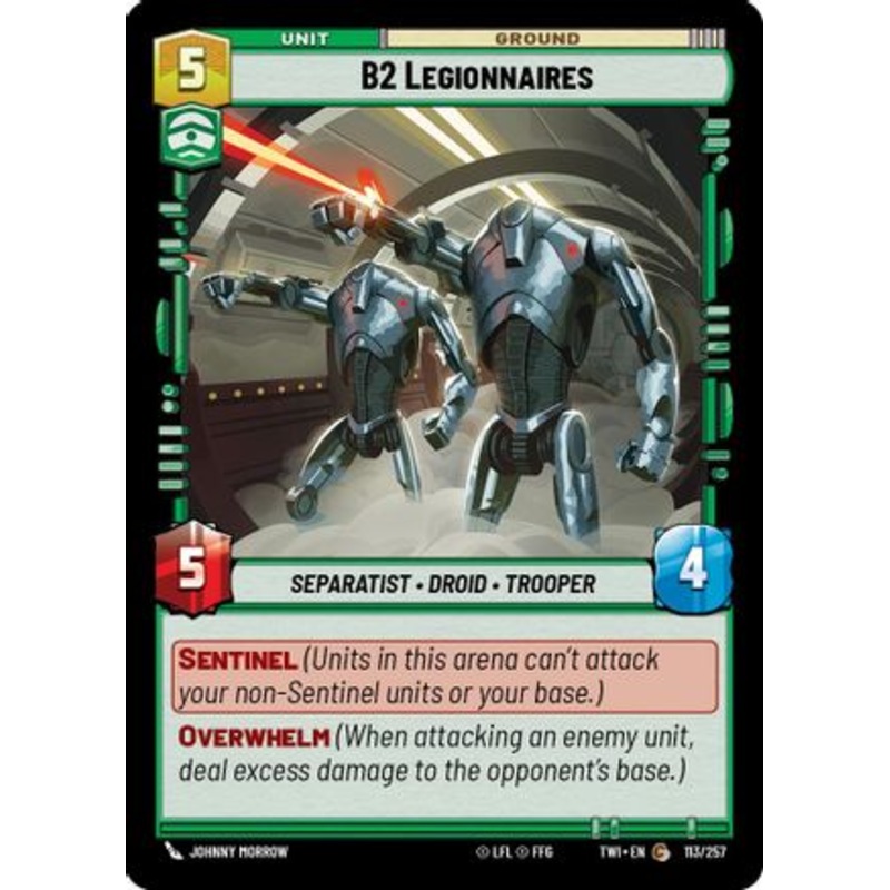 B2 Legionnaires (113/257) - Twilight of the Republic Foil