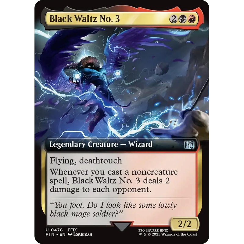 Black Waltz No. 3 (Extended Art) [FIN - 478]