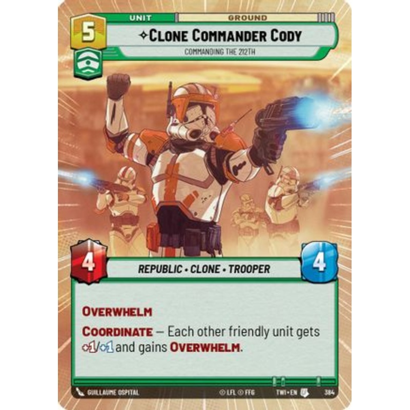 Clone Commander Cody - Commanding the 212th (Hyperspace) (384) - Twilight of the Republic