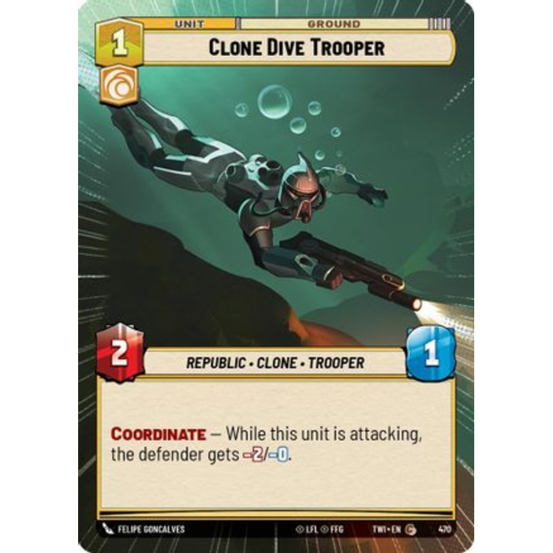 Clone Dive Trooper (Hyperspace) (470) - Twilight of the Republic