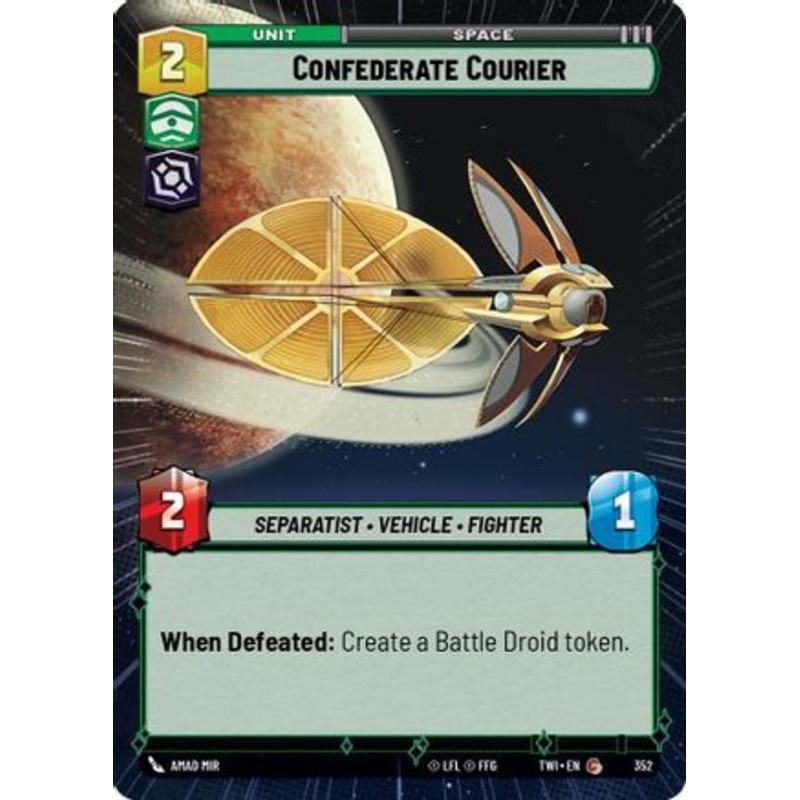 Confederate Courier (Hyperspace) (352) - Twilight of the Republic