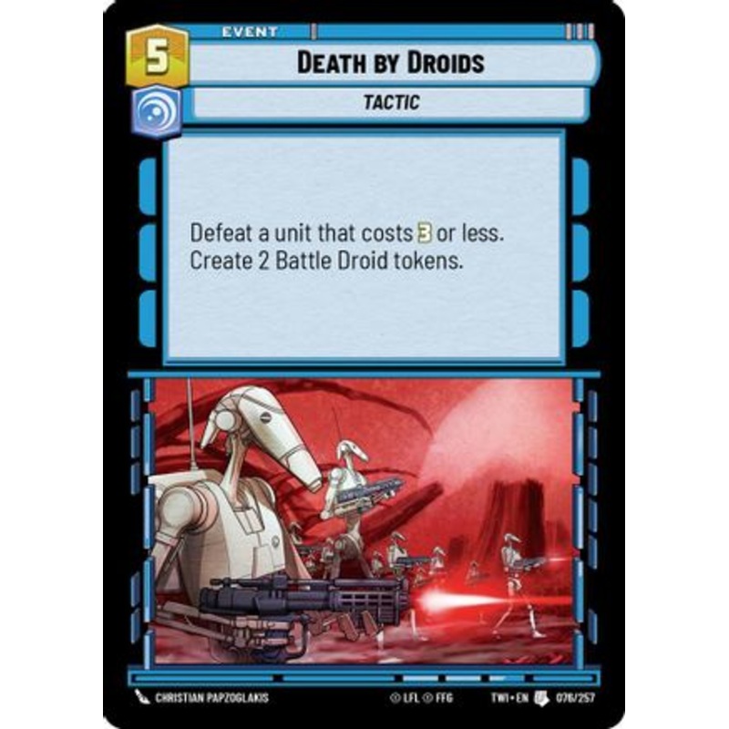 Death by Droids (076/257) - Twilight of the Republic