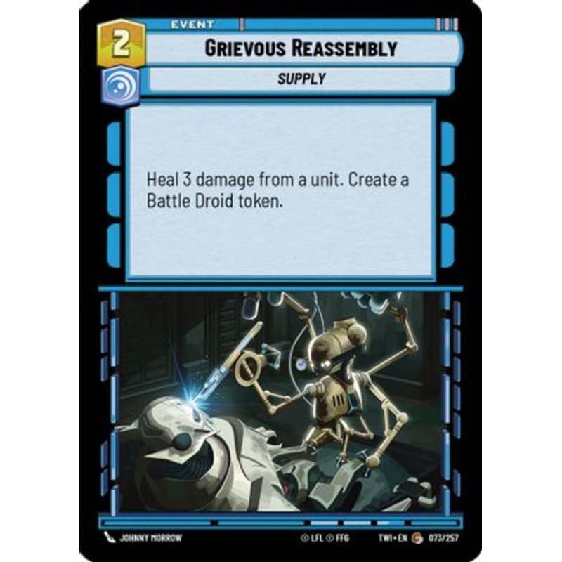 Grievous Reassembly (073/257) - Twilight of the Republic Foil