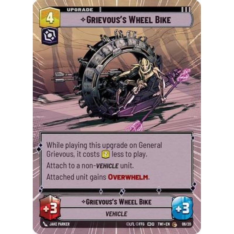 Grievous's Wheel Bike (Hyperspace) (06/20) - Twilight of the Republic Weekly Play Promos