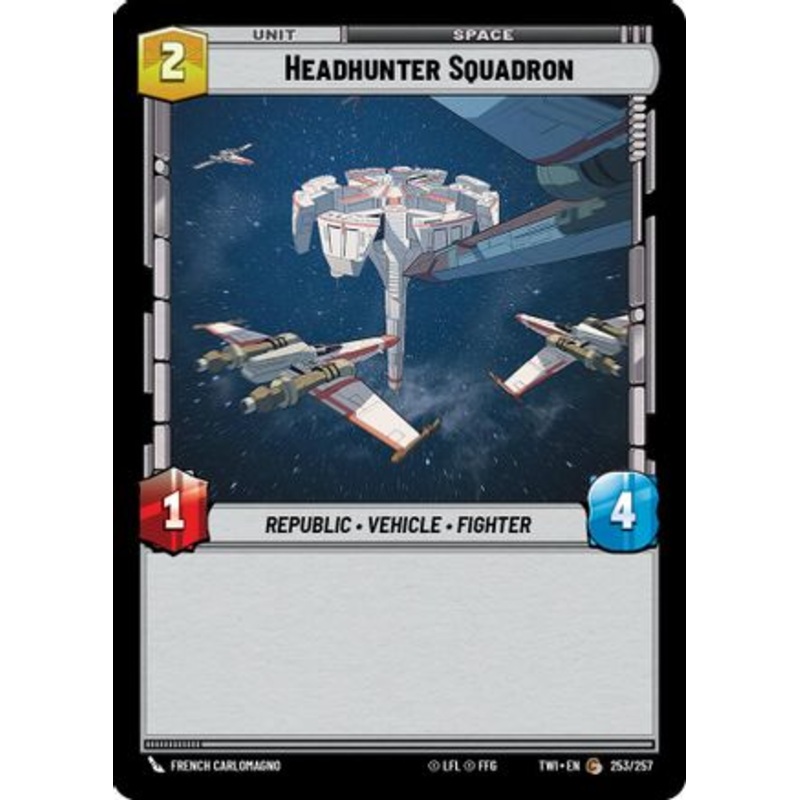 Headhunter Squadron (253/257) - Twilight of the Republic Foil