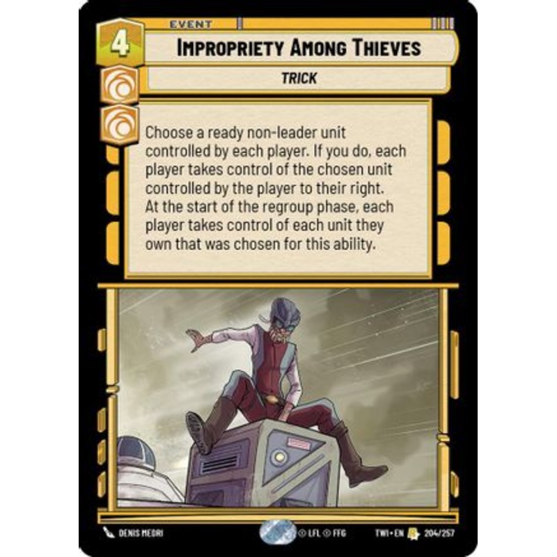 Impropriety Among Thieves (204/257) - Twilight of the Republic Foil