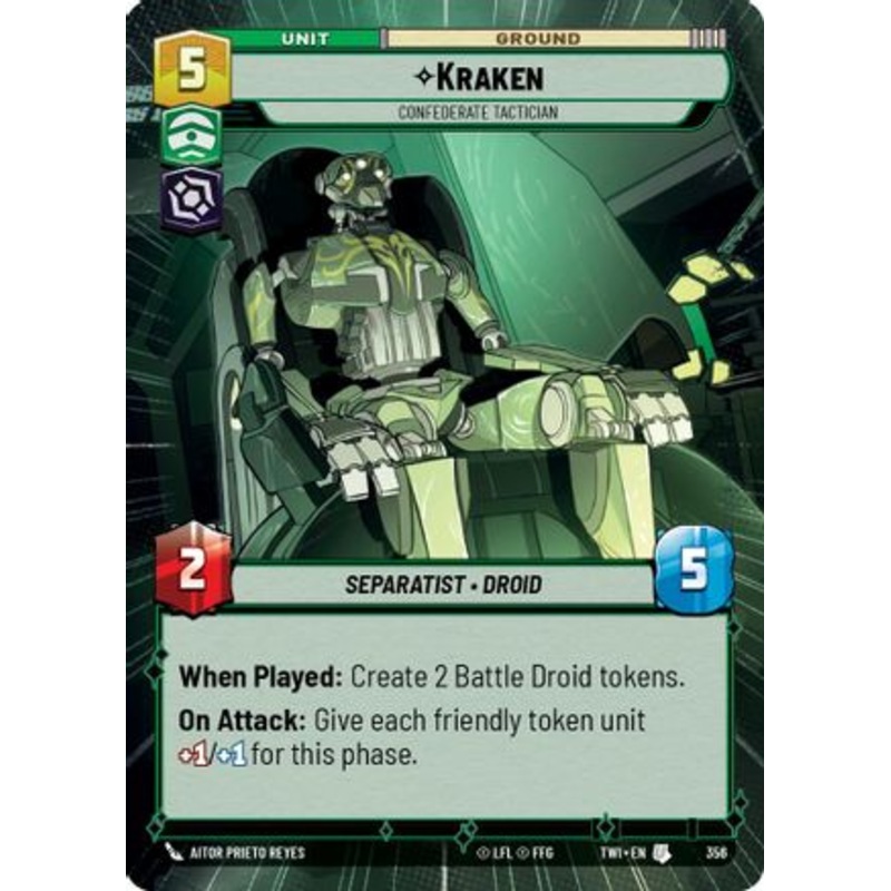 Kraken - Confederate Tactician (Hyperspace) (356) - Twilight of the Republic